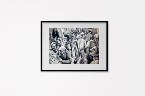 framed_sketch_bathroom 1